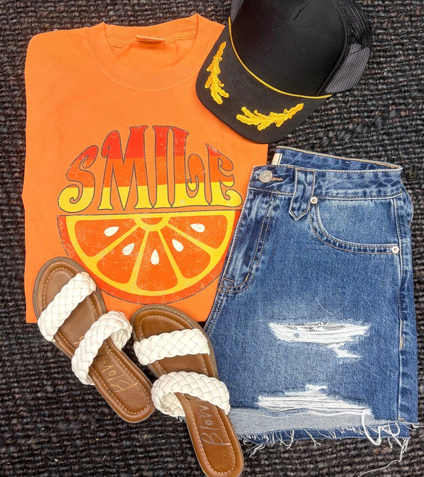 Smile Citrus Graphic Tee