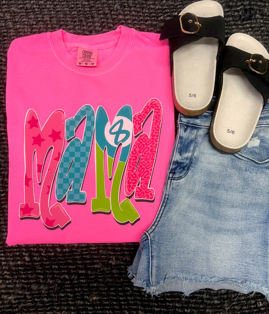 Mama Retro Graphic Tee